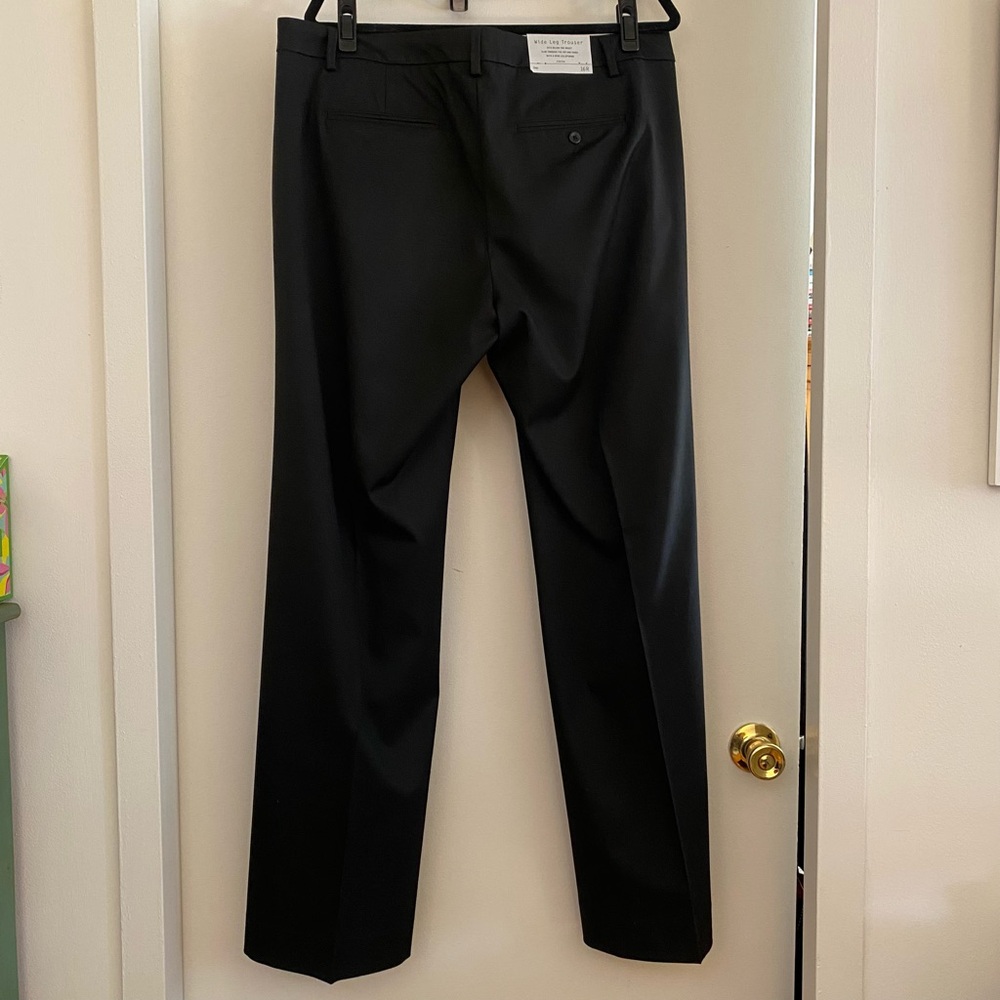 NWT GAP wide leg black size 16 pants. - Picture 5 of 6